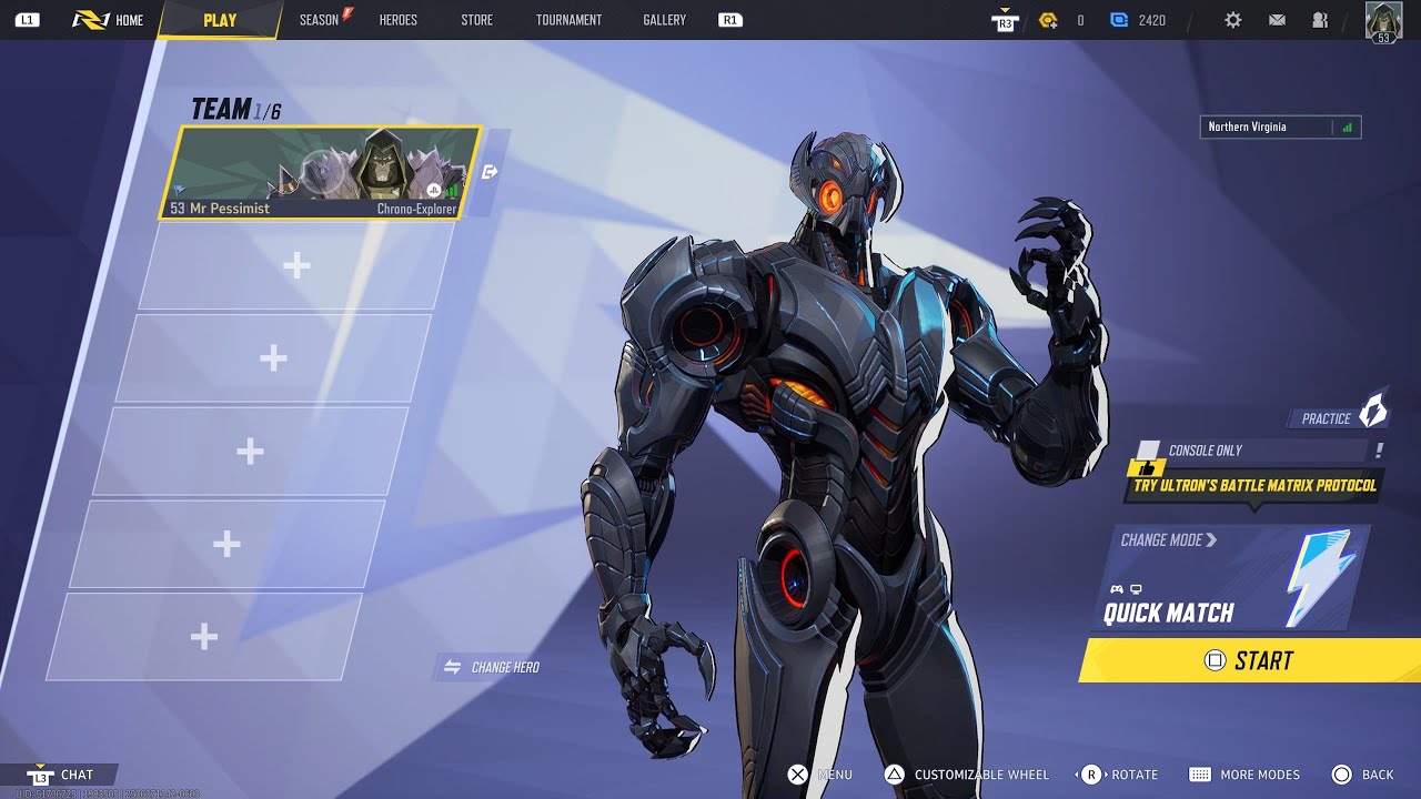 Marvel Rivals Ultron Gameplay- practicing Ultron in custom games - YouTube