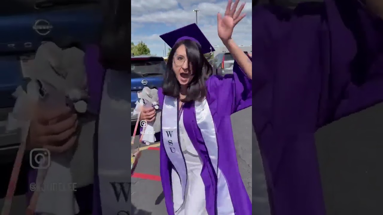 Unnie Jude graduated with her Associate’s Degree!! Let’s go!! 💜💜