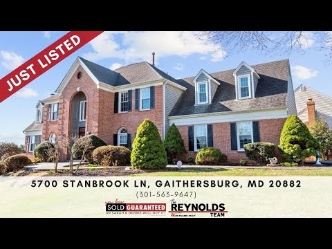 5700 Stanbrook Lane, Gaithersburg, MD home video tour