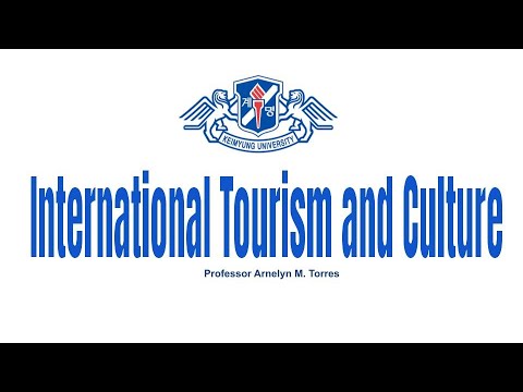 Tourism System And Elements