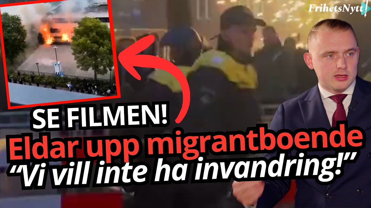 Lokalborna fick nog - eldar upp migrantboende "Rasande protester"