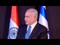 PM Netanyahu and Indian PM Modi hold Joint Press Conference