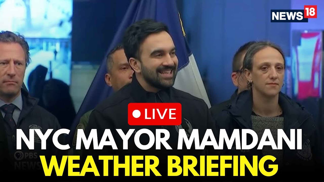 NYC Winter Storm LIVE | NYC Is Ready, Mayor Zohran Mamdani Assures Citizens Over Winter Storm |N18G