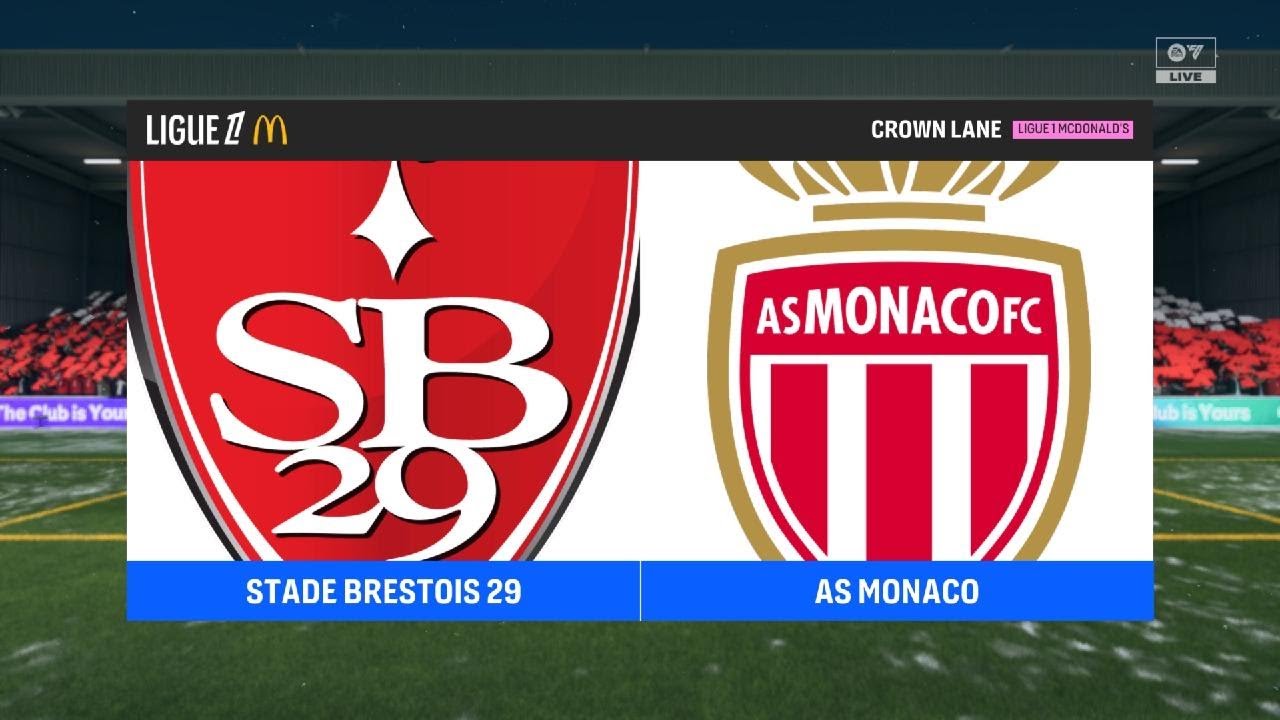 FC 26 | Brest vs AS Monaco Ligue 1 2025/26 - Full Gameplay PS5™ [4K HDR]