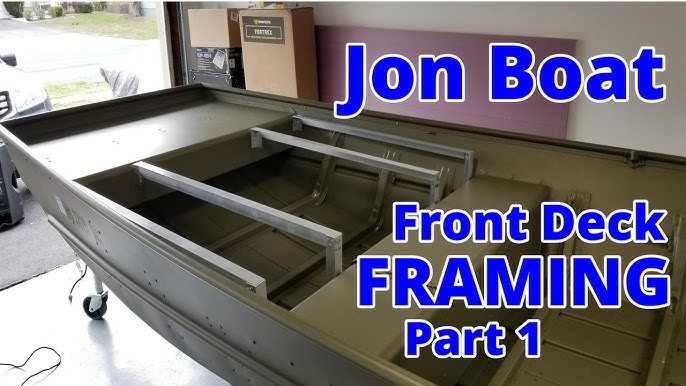 Jon Boat Casting Deck / Platform DIY Aluminum & PVC (No Wood = No Rot) 