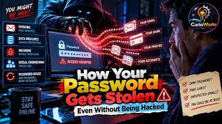 How Your Password Gets Stolen Without Being Hacked 🔐 | Explained