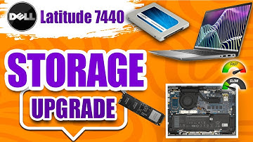 How to Upgrade Storage SSD on Dell Latitude 7440 (B8RHFY3) P174G laptop
