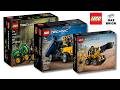3 Small LEGO Technic Machines in One Video 🚜 | Speed Build Compilation