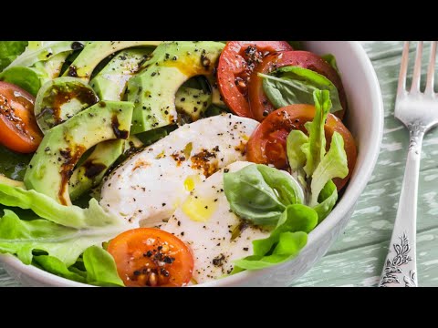 Vidéo: Salade De Mozzarella Et Avocat