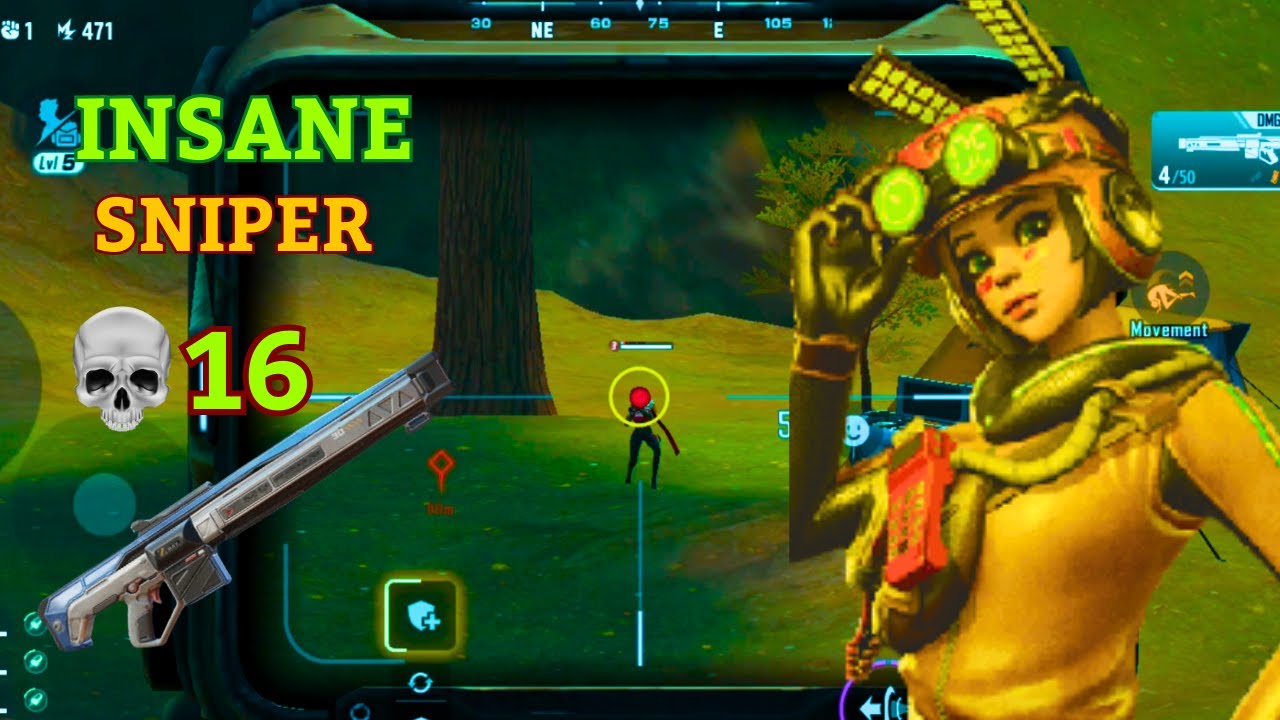 18 Kill Sniper Mobile Game Play With MAGGIE | Lady Lover Gamer in Farlight 84