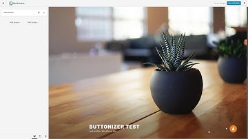 Buttonizer 2.0 - How to make a popup
