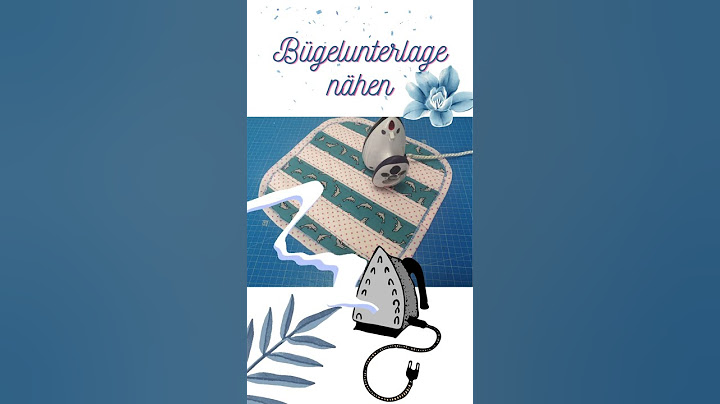 Kleine Bügelunterlage nähen super für Patchwork Bügelmatte Nähanleitung für Anfänger #UniKati89