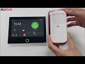 CAMWON Tuya 4G / WiFi 7 inch Touch Screen Alarm System Connection &amp; Operation (Model: ZBPIR-M)
