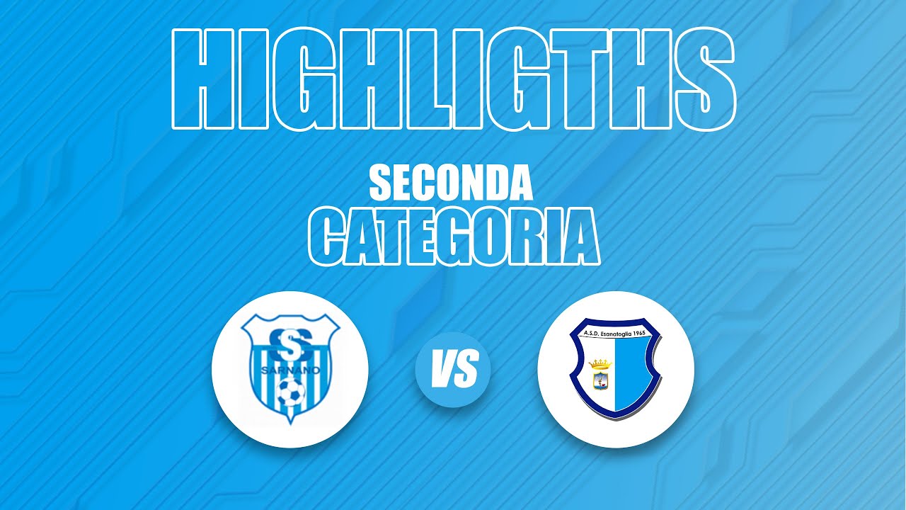 HIGHLIGHTS SECONDA CATEGORIA 25/26:  Sarnano 🆚 Asd Esanatoglia