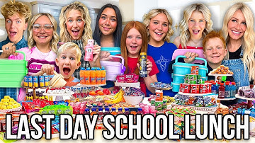 LAST DAY OF SCHOOL LUNCH with my 9 KiDS!! Will this be our LAST lunch?! 🥲