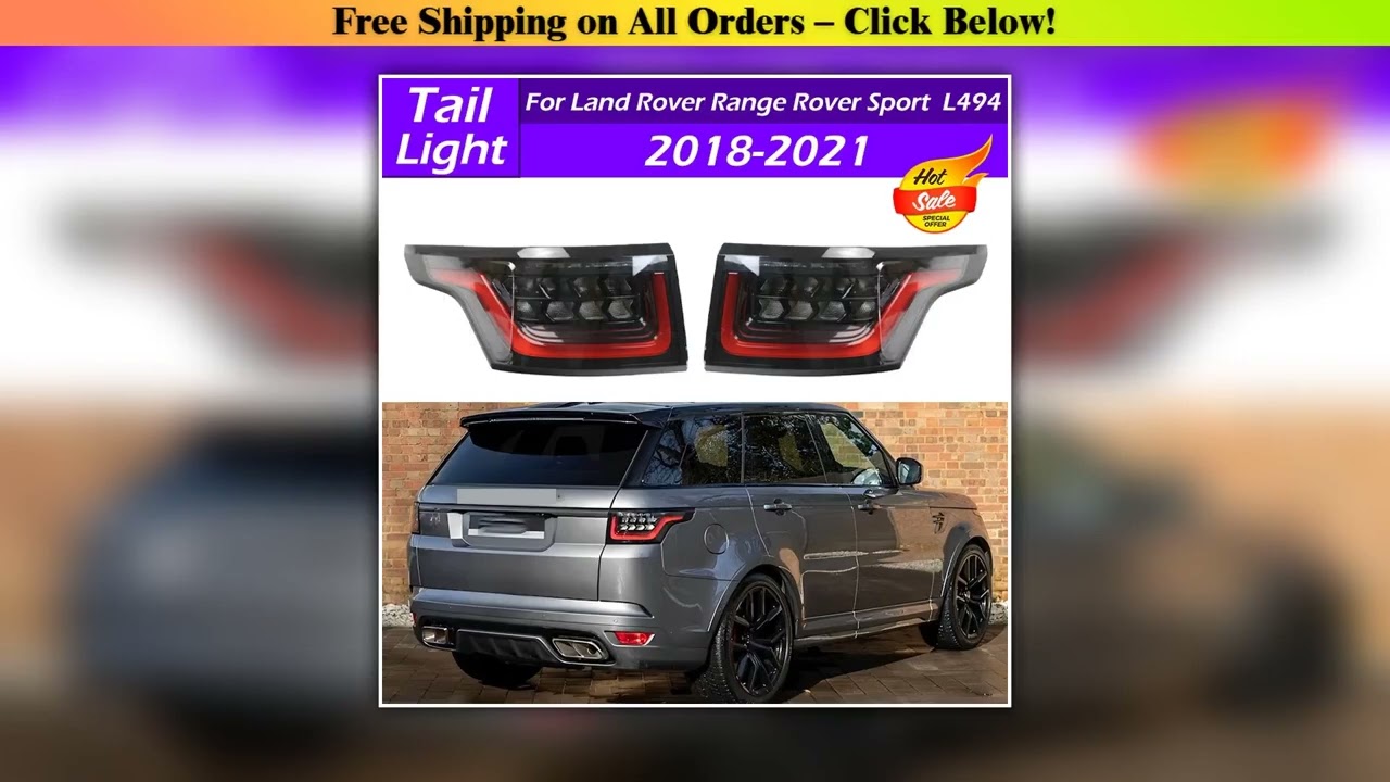 LR116468 LR116471 LED Car Rear Bumper Tail Light Brake Light Turn Signal Lamp For Land Rover Range