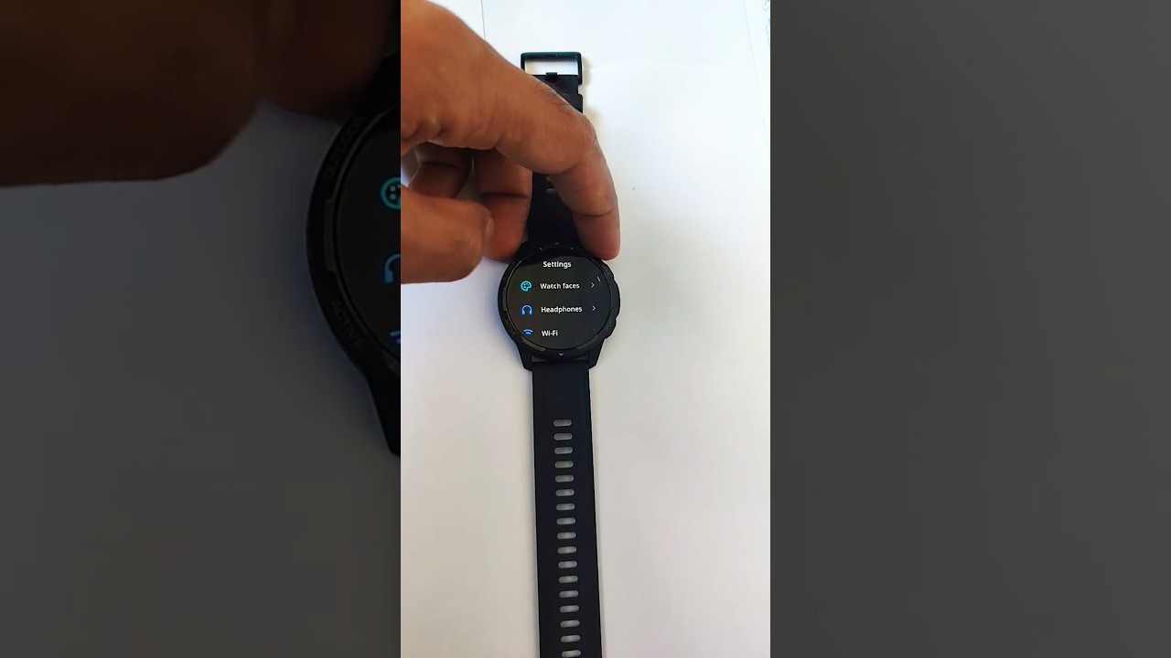 Xiaomi S1 Active fitness tracker Quick Tour of setting