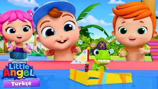 Yüzer Mi? Batar Mı? ⛵ Yeni̇ Eğlenceli Ve Öğretici Çocuk Şarkıları Little Angel Türkçe