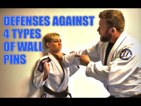 Jiu-Jitsu Self-Defense | 4 Defenses Against Wall Pins