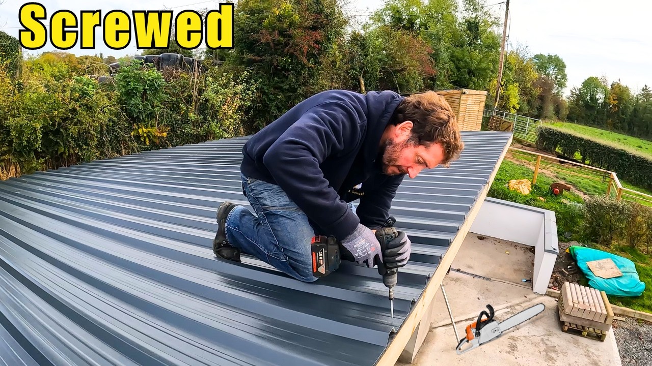 Обшивка гаража защитным покрытием — самостоятельная работа за один день!