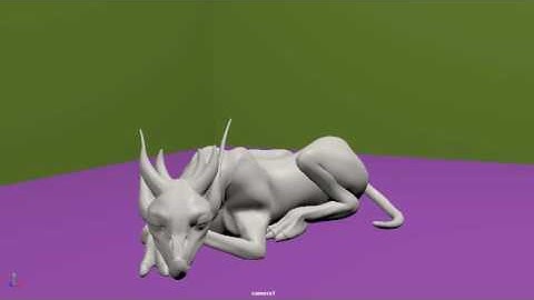 Technical Animation nhair and ncloth simulation