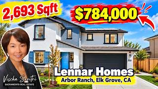 Lennar Homes | 2693 sqft | Arbor Ranch, Elk Grove, CA | Starts at 784,000