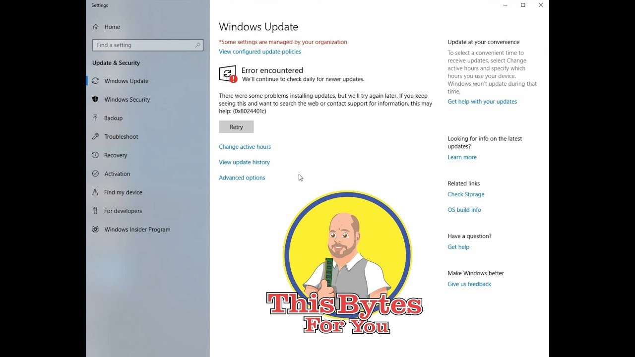 How to fix windows update errors in windows 10 and Windows 11 - YouTube