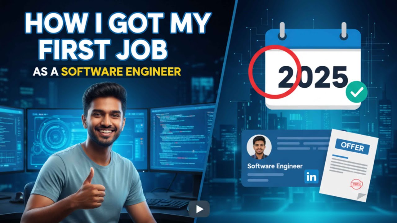 How I Got My First Software Engineer Job in Hindi | Step-by-Step Guide ...