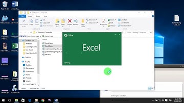 រៀនកុំព្យូទ័រ Excel 2016, by Soa Hoem មេរៀនទី | ០៧ របៀបបើកឯកសារមកប្រើ
