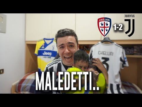 MALEDETTI. MA-LE-DET-TIIIII! MI SPEZZATE IL CUORE... Cagliari Juventus 1-2