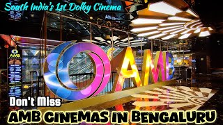 😍 Newly Open in Bengaluru | AMB Cinemas with a grandeur look 🖤💛 | Majestic