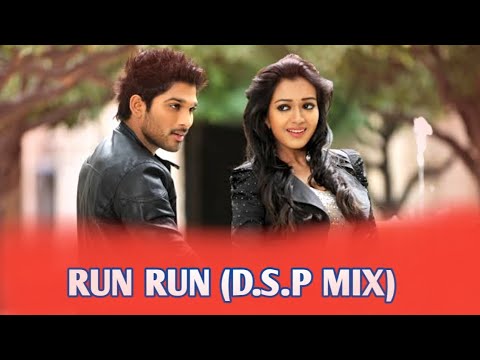 Allu Arjun Run Run DSP MIXVideo Song  Iddarammayilatho