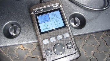 Check Engine Light Error Code Scanner | Launch CReader 6001 ODBII