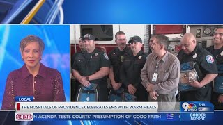 THOP celebrates EMS with warm meals