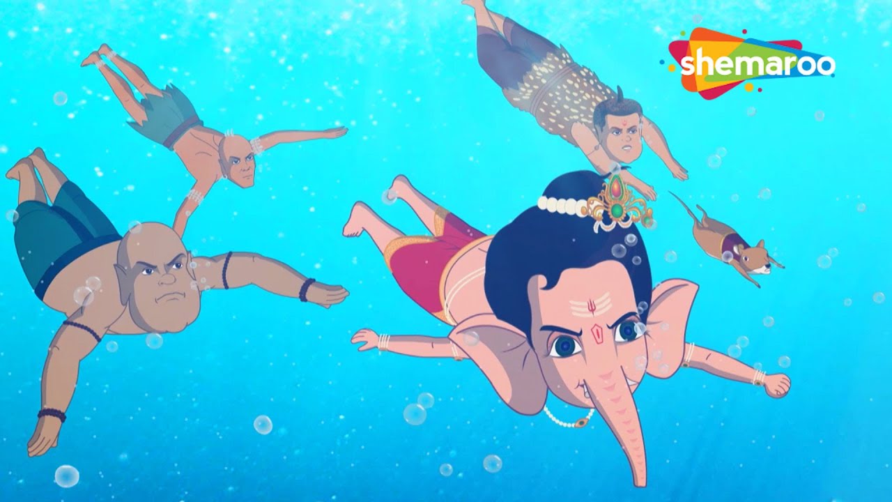 Maghi Ganesh Jayanti Special :- Let's Watch Bal Ganesh Super Hero Compl - 46 | Tamil Story