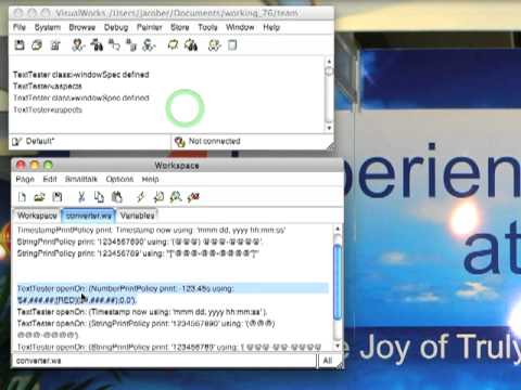Tutorial: VisualWorks Core Libraries - PrintPolicy