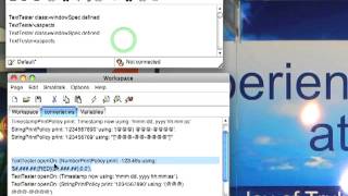 Famous Tutorial: VisualWorks Core Libraries - PrintPolicy Wealth