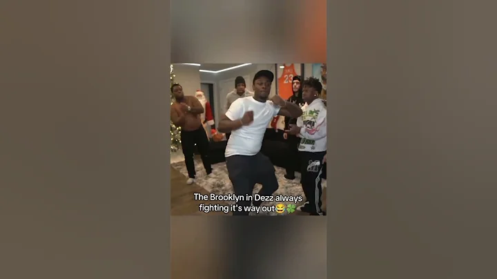 The Brooklyn in Dezz always fighting it's way out😂 #funny #kaicenat #tylil #dezz  #shorts #rakai