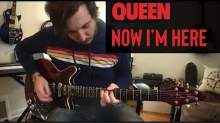 Now Im Here  Queen  Electric Guitar Cover