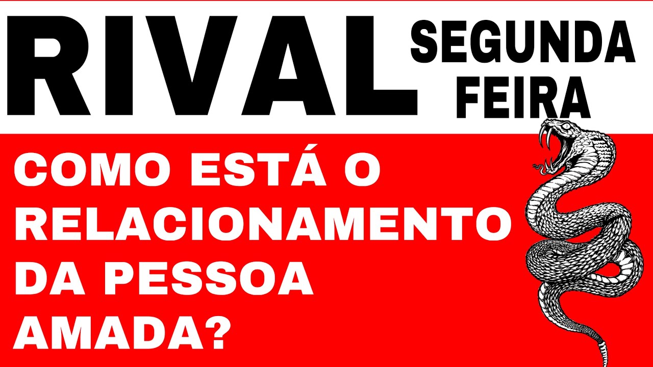 RIVAL E COM ELE (A) HOJE COMO ESTÁ LÁ? TAROT BARALHO CIGANO