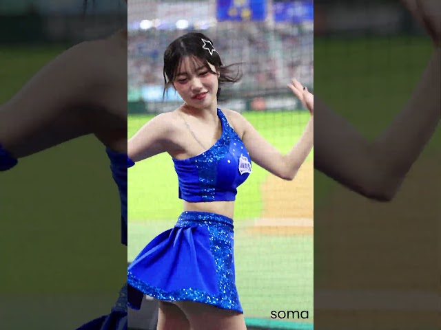 유셉과 함께 뛰어~~!! #유세빈 #유세빈치어리더 #치어리더 #삼성라이온즈 #문학경기장  #야구