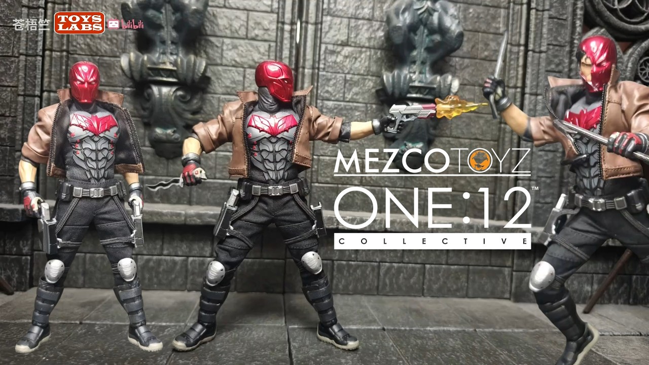 蚂蚁 DC 红头罩 Mezco Toys One:12 Collective Mezco Exclusive DC