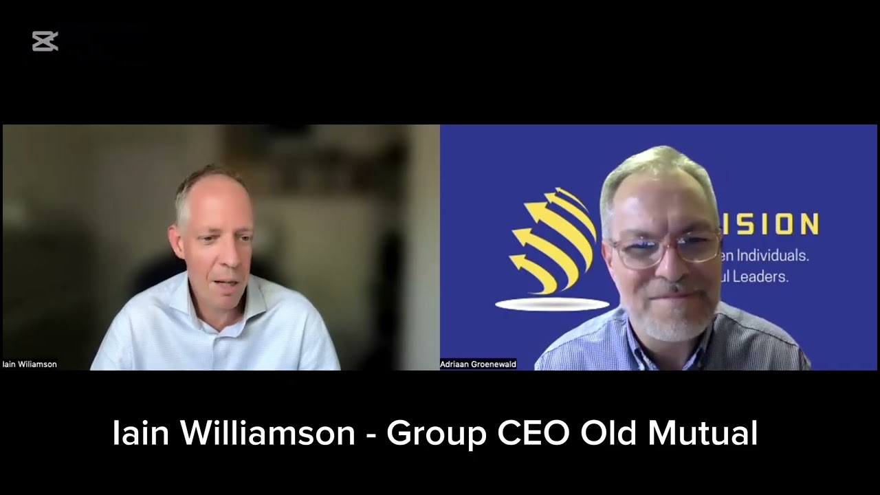 Iain Williamson Group CEO Old Mutual - Successful Leader Award and Insights