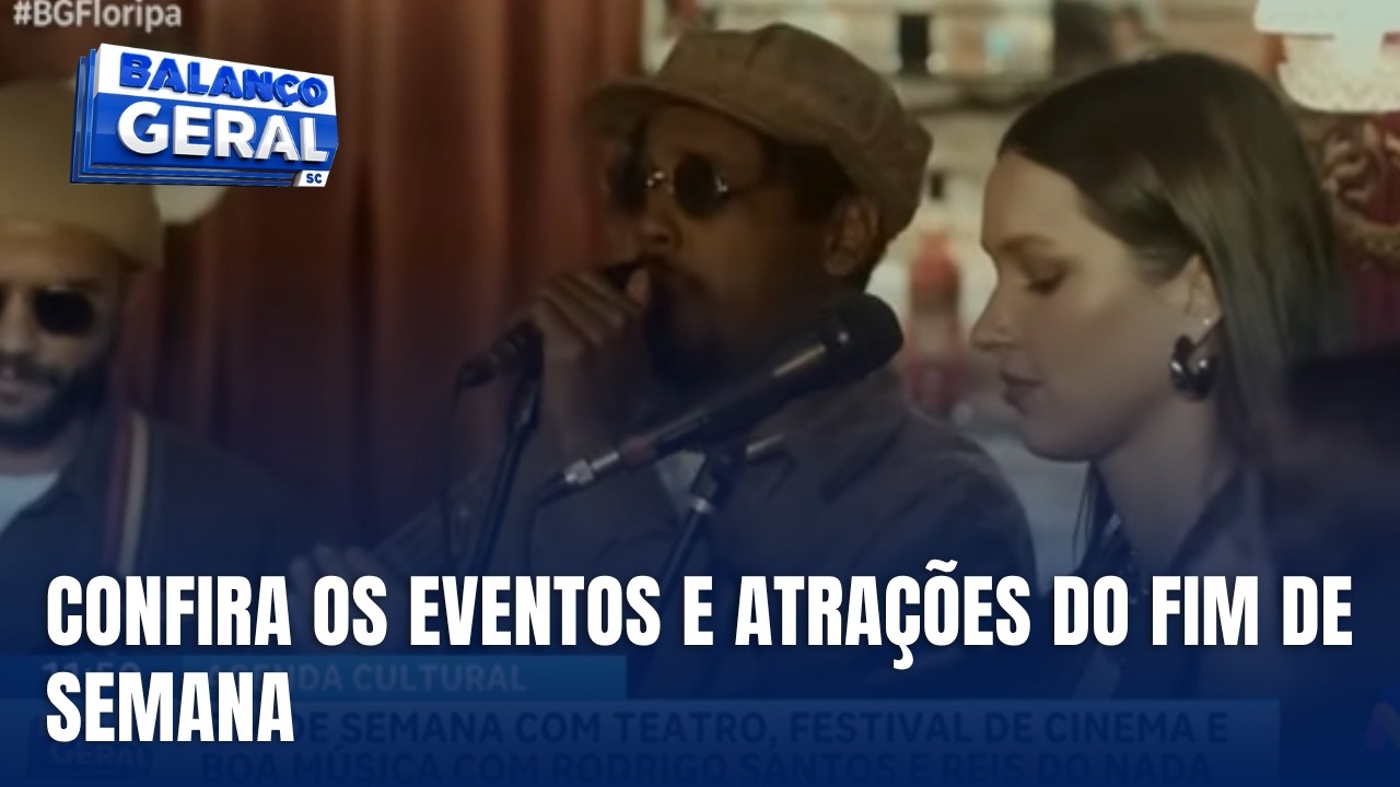 Agenda Cultural do Balanço Geral reúne atrações para o fim de semana