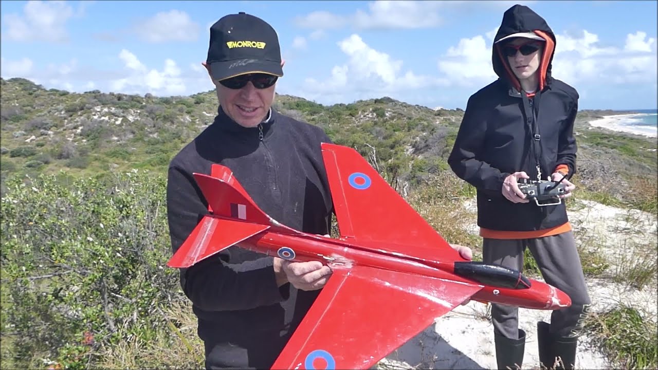 RC Hunter slope soaring trials