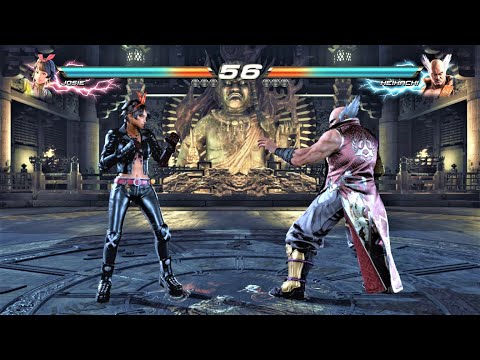Josie vs Heihachi (Hardest AI) - Tekken 7 Arcade