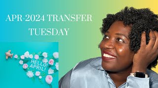 I paid off my iPhone, Transfer Tuesday #5 April 2024