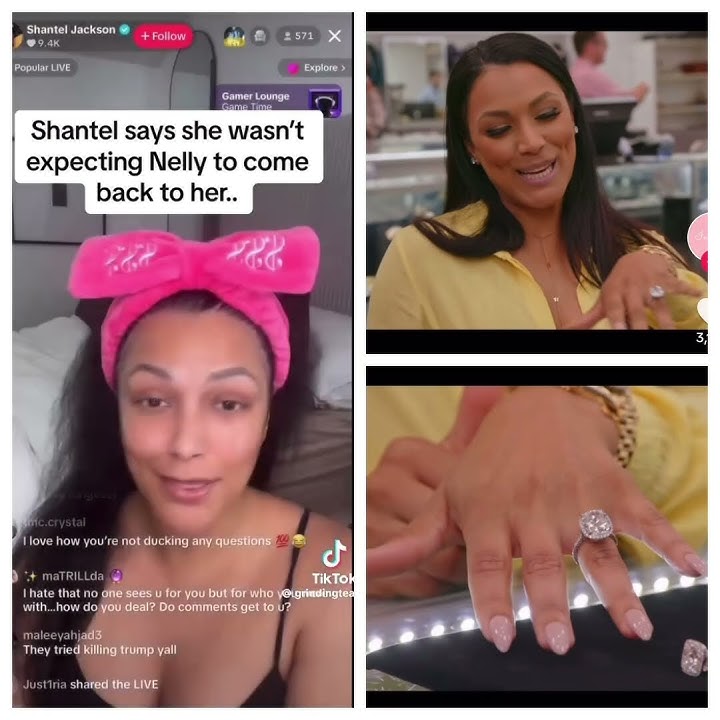#Shantel Jackson spoke about why she & Nelly broke up and her intent behind breaking up with #Nelly