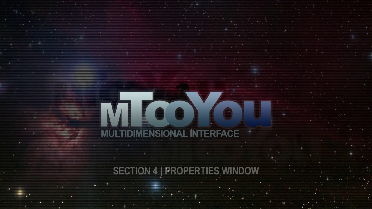 Tutorial Section 4 | PROPERTIES WINDOW - YouTube