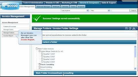 SITEFORUM Invoice Manager (EN) - Video Workshop